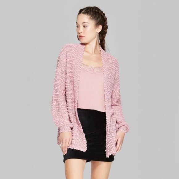 Wild Fable Popcorn Cardigan M/L - Picture 1 of 6